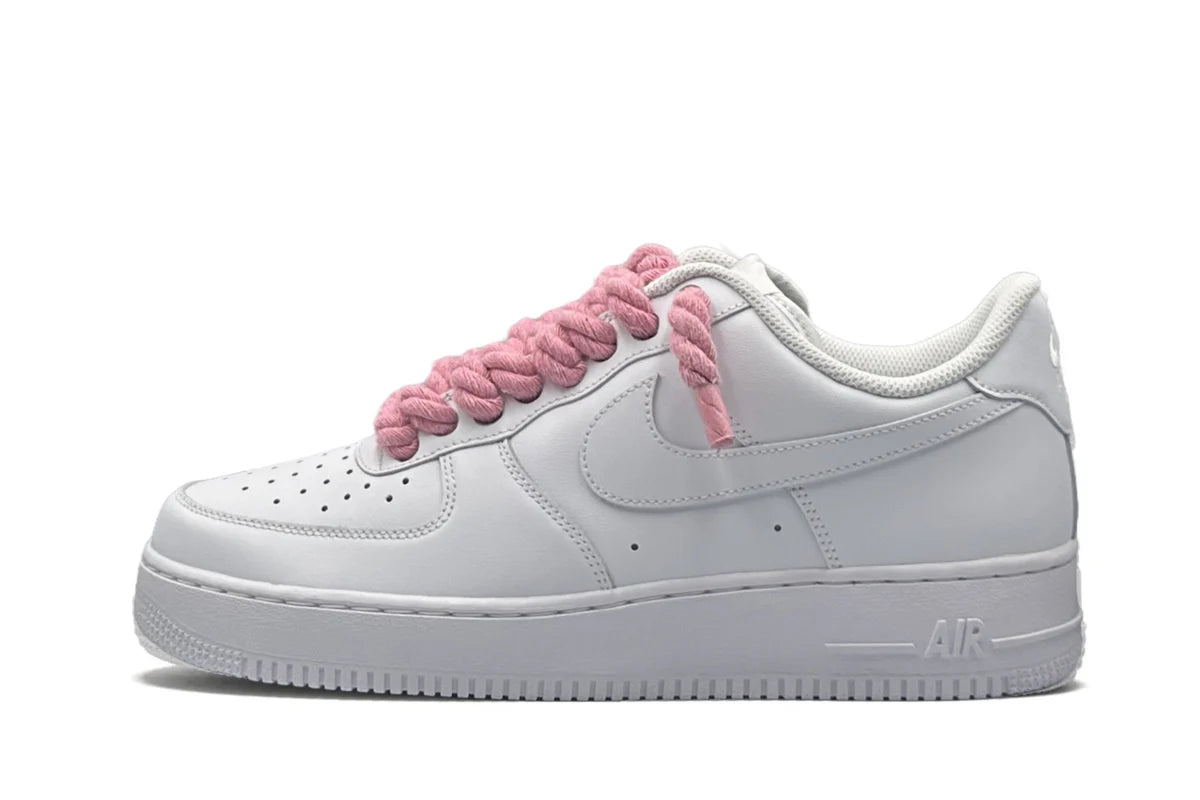AF1 WHITE x Rope Laces